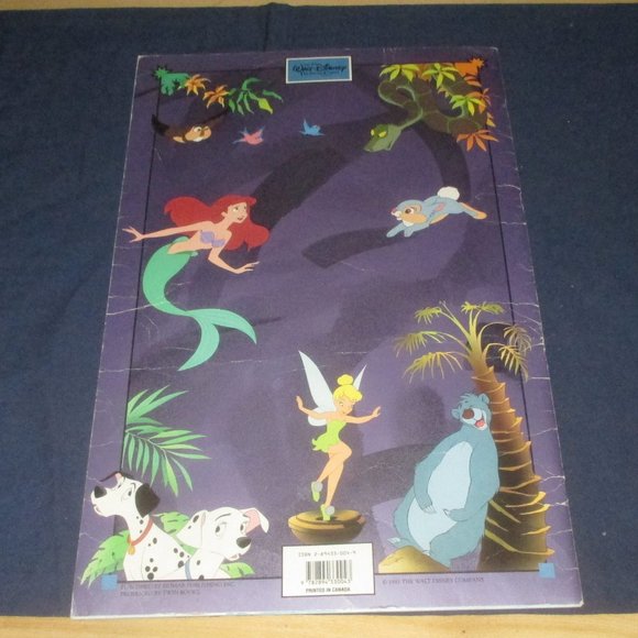 The Walt Disney Treasure Chest 1991 Set of 5 Oversized Story Books Vintage - Picture 4 of 14